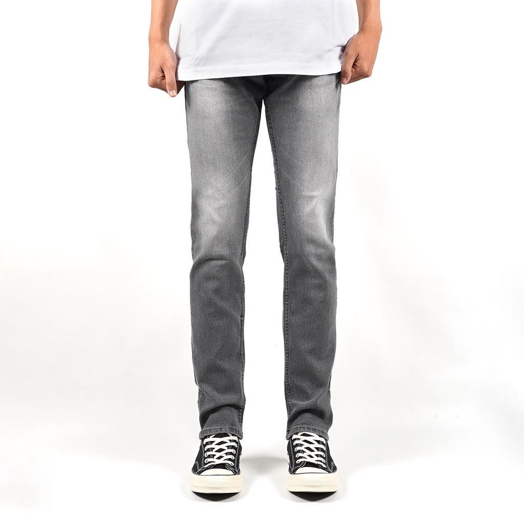 Eastwood Denim Pants Grey Whisker