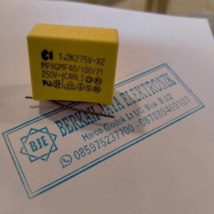 Kapasitor MKP 1uf 275 V 105 275 V