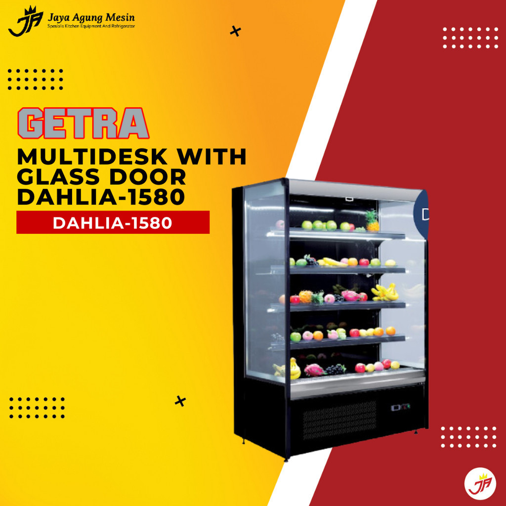 Chiller Opened Supermarket GEA Dahlia-1580 / Chiller buah sayur