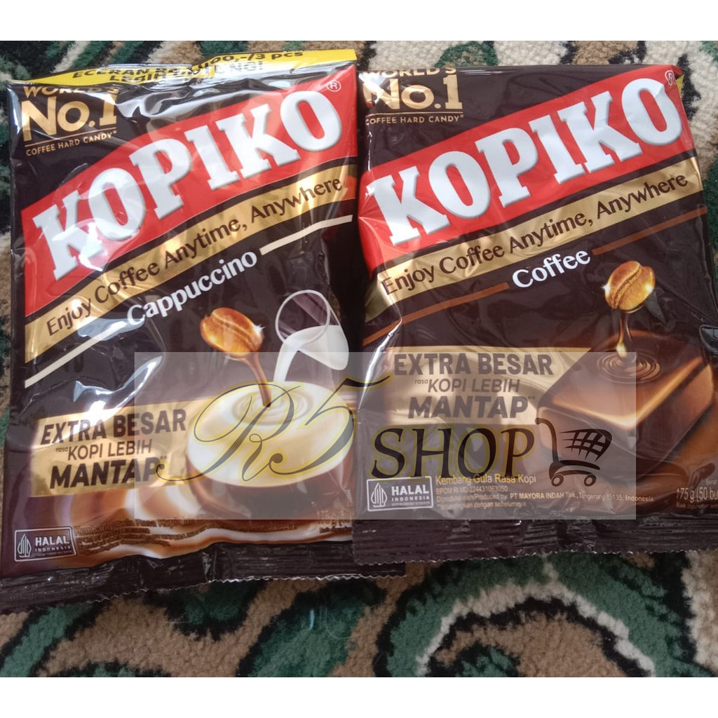 

Permen Kopiko 1 Bungkus 175 Gram isi 50 Pcs