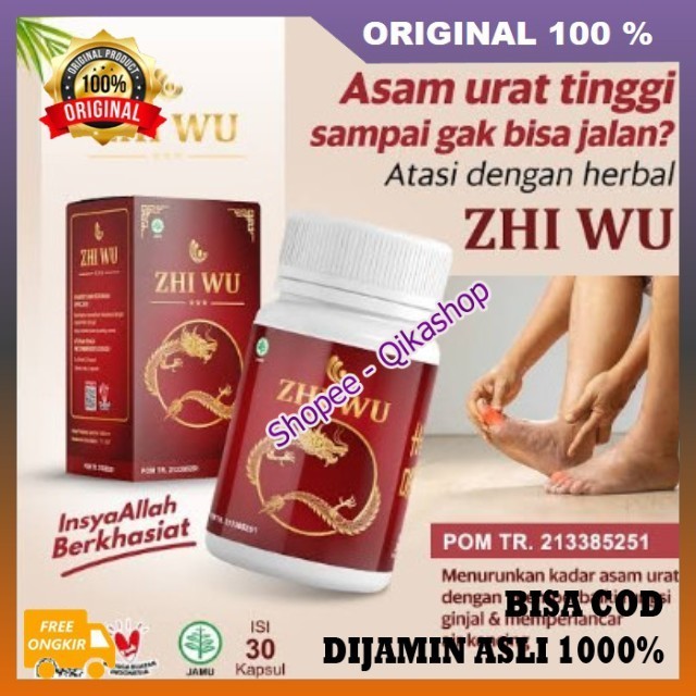 Obat Asam Urat dan Kolesterol ZHI WU - Obat Terbaik Herbal China Terbukti Sembuhkan Asam Urat.ORIGIN