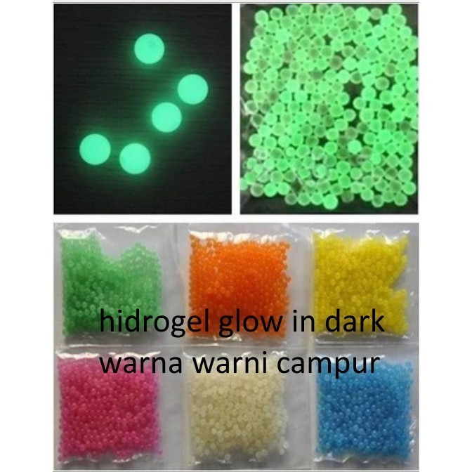 [LOGU][100gr] Hidrogel Orbis, water beads, Mainan bola kembang kena