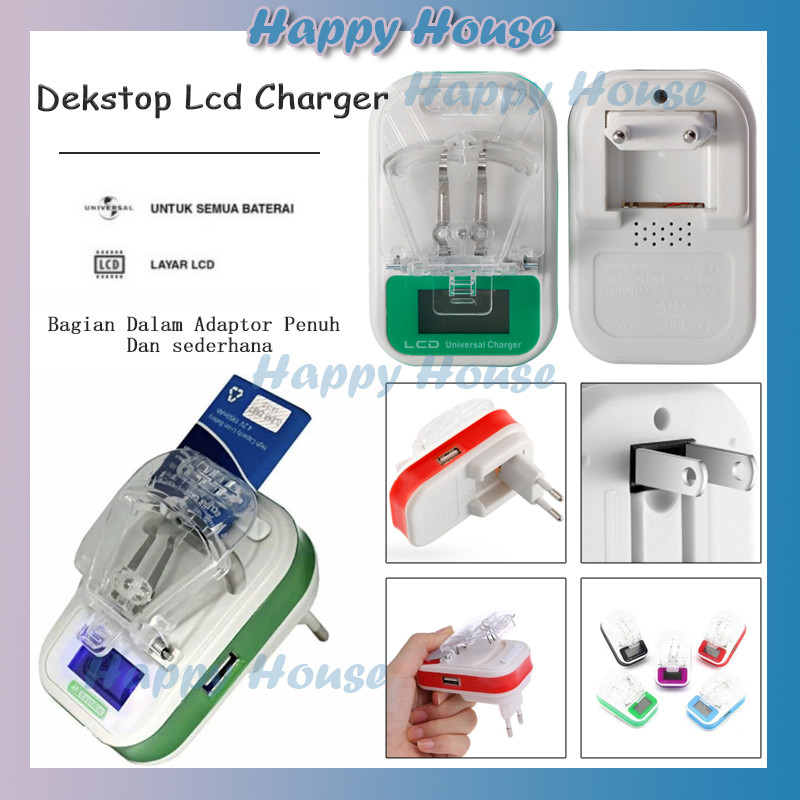 Charger Kodok / Universal Charger / Desktop LCD Charger Destop Universal