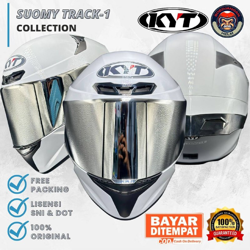 KYT HELM TT COURSE SOLID ASPHALT GREY - FULL FACE - KYT TTC