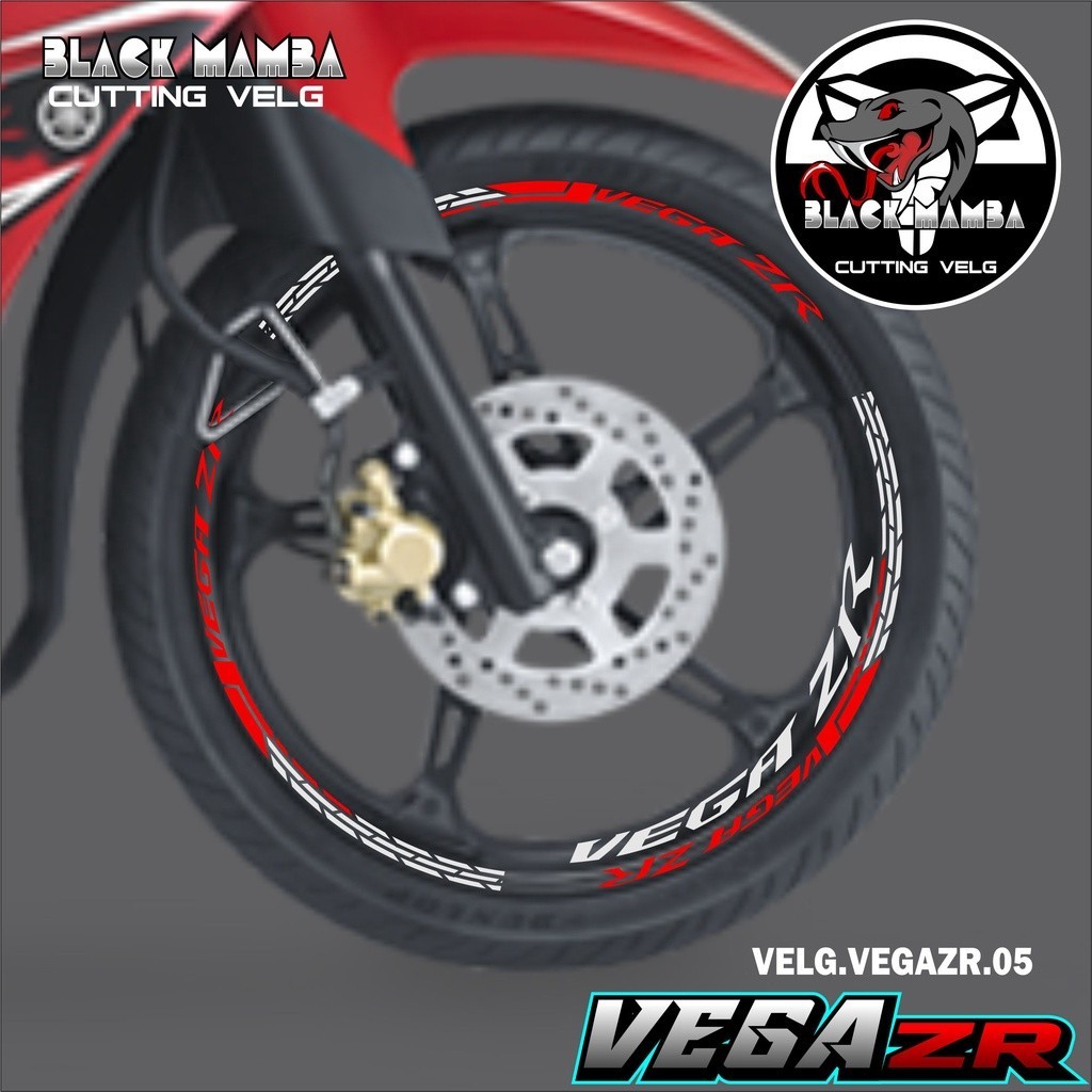 (COD) CUTTING STICKER VELG VEGA ZR - STIKER LIS LIST VARIASI BAN/VELG YAMAHA VEGA ZR 05