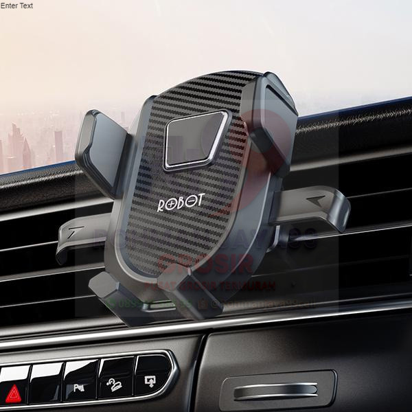 ROBOT RT-CH15 Car Mount Air Vent Phone Holder Bracket Gps HP AC Mobil 100% ORI BERGARANSI RESMI TERM