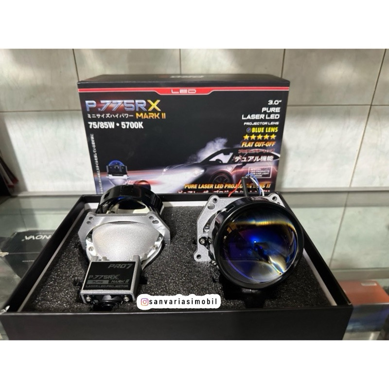 PRO7 PROJECTOR BILED P775RX MARK II / V2 PURE LASER 3INC 75w FREE SHOURD & DEMOND EYE