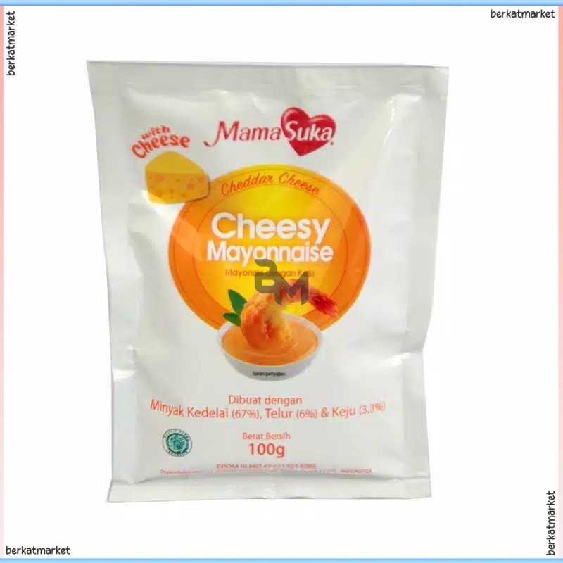 

CHEESY MAYONAISE MAMASUKA CHEESY MAYONAISE 100GR MAYONAISE KEJU DRESSING TOPPING