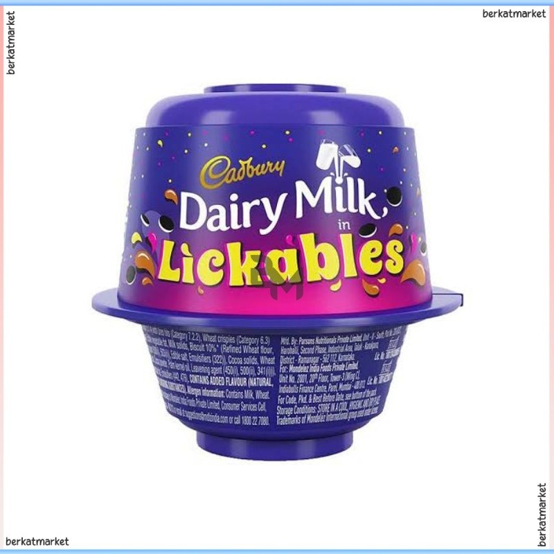 

CADBURY LICKABLES CUP 20GR COKLAT CADBURY GELAS