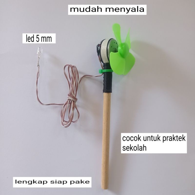 PROMO  motor dinamo turbin angin mini, generator listrik, projeck elektro, tenaga kincir angin grati