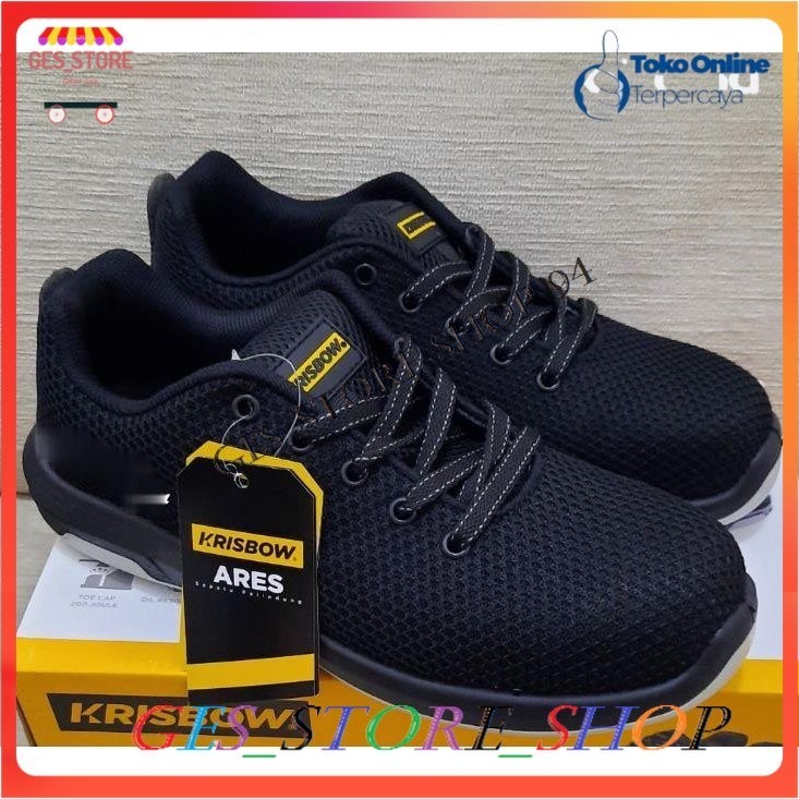 Sepatu Safety Krisbow ARES ||Safety Shoes Krisbow ARES || Sepatu Safety Krisbow ARES sporty