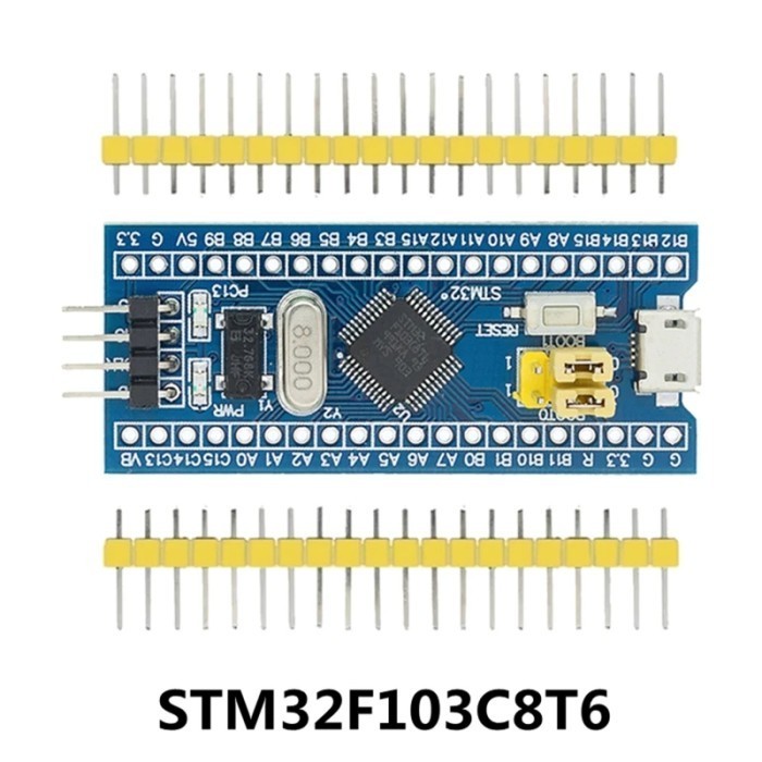STM32F103 Papan Sistem Microcontroller Core Board STM32 ARM C8T6/C6T6 - Chip C8T6
