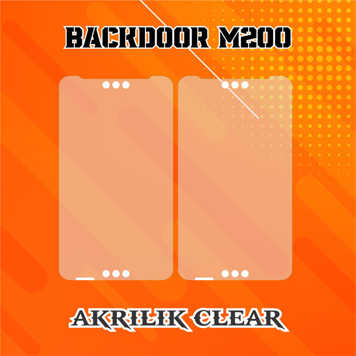 BACKDOOR CENTAURUS M200 /PANEL AKRILIK CENTA M200 - polos