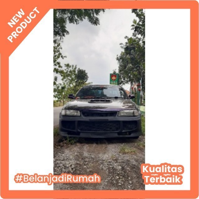 Bodykit Depan Evo 3 Plus Lips Dan Wing Spoiler Body Kit (Fiber Durafllek)