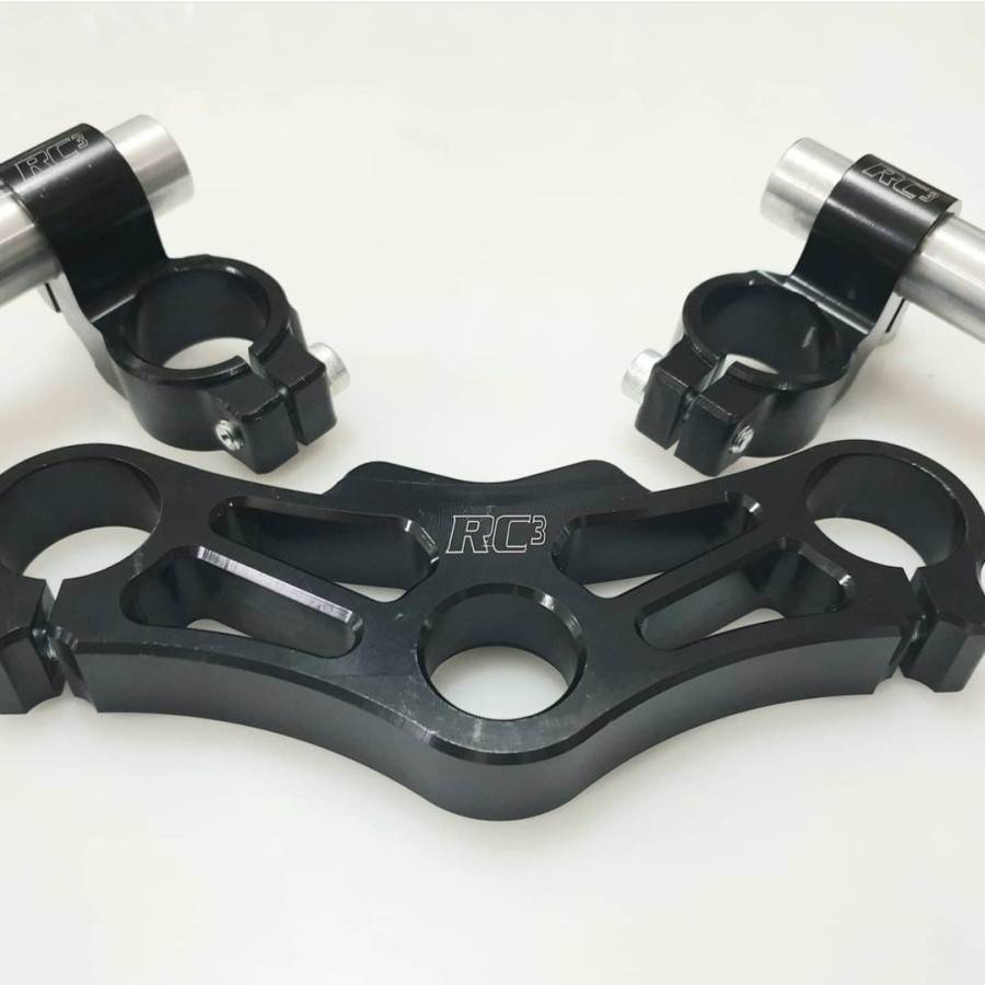 Stang Jepit RC3 Ninja 150 + Triple Clamp / Segitiga atas NINJA RR RC3