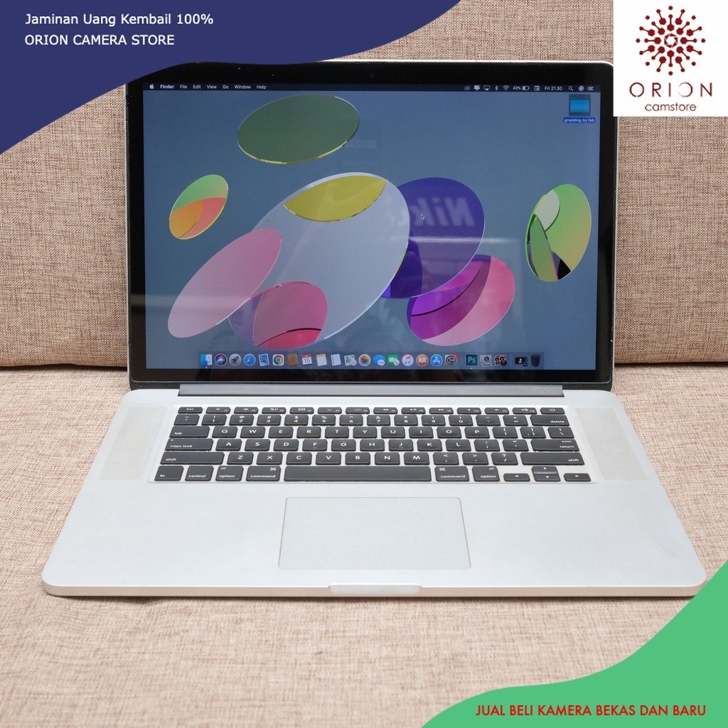 Laptop Apple Macbook Pro Retina Core i7 15-inch Late 2013 16Gb