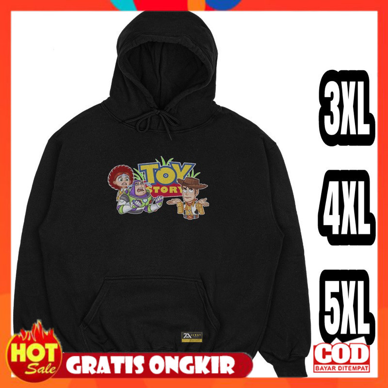 BAHAN ADEM HALUS LEMBUT TEBAL / JENAY Hoodie Jumper TOY STORY Oversize Jumbo XXXL XXXXL XXXXXL Pria 