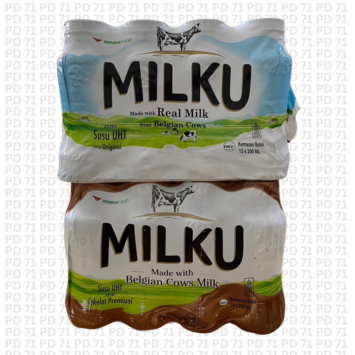 

Milku Susu UHT 200 ml Isi 12 Pcs Aneka Rasa