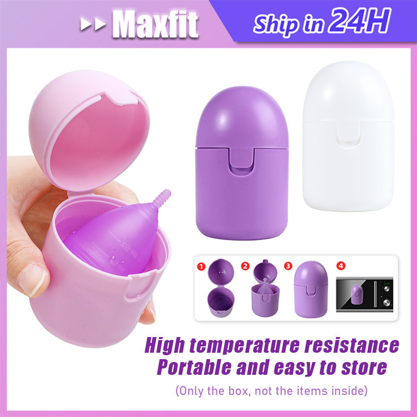 Menstrual Cup Case / Tempat Penyimpanan Menstrual Cup / Wadah Sterilisasi Menstrual Cup