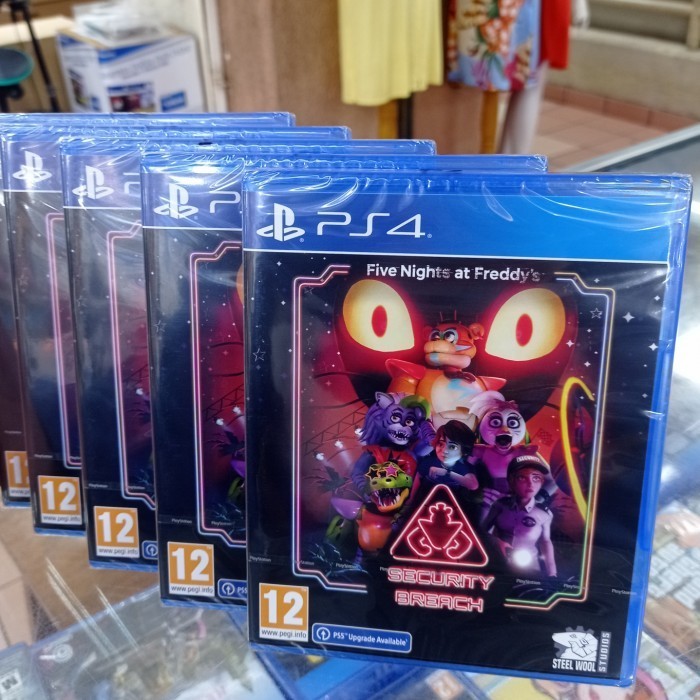 PROMO ~ five nights at freddy security breach ps4