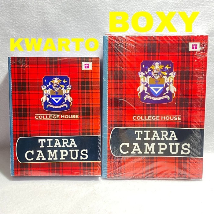 

✨LARIS✨ -BUKU TULIS TIARA CAMPUS BOXY ISI 50 LEMBAR / 1 PACK ISI 10 BUKU