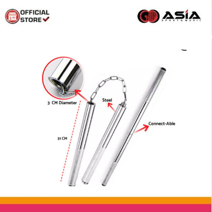 Promo Double Stick Bushido Steel XL | Nunchaku