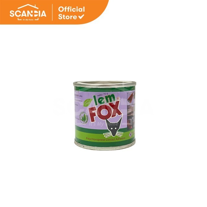 

SCANDIA Lem Fox Hijau Kaleng 70g