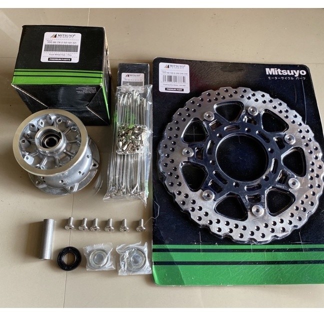 tromol depan KLX dtraker impor set hole 36 piringan Floating pnp cb gl mp tiger dan shok ninja