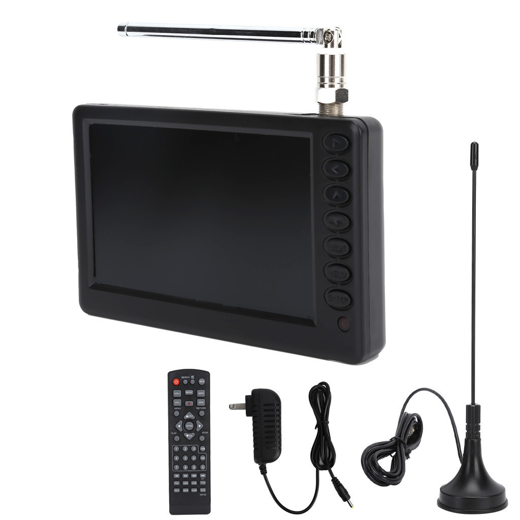 LEADSTAR 5 Inch Digital Television ATSC TV Portable Digital TV for Car Camping Kitchen US Plug 110‑2