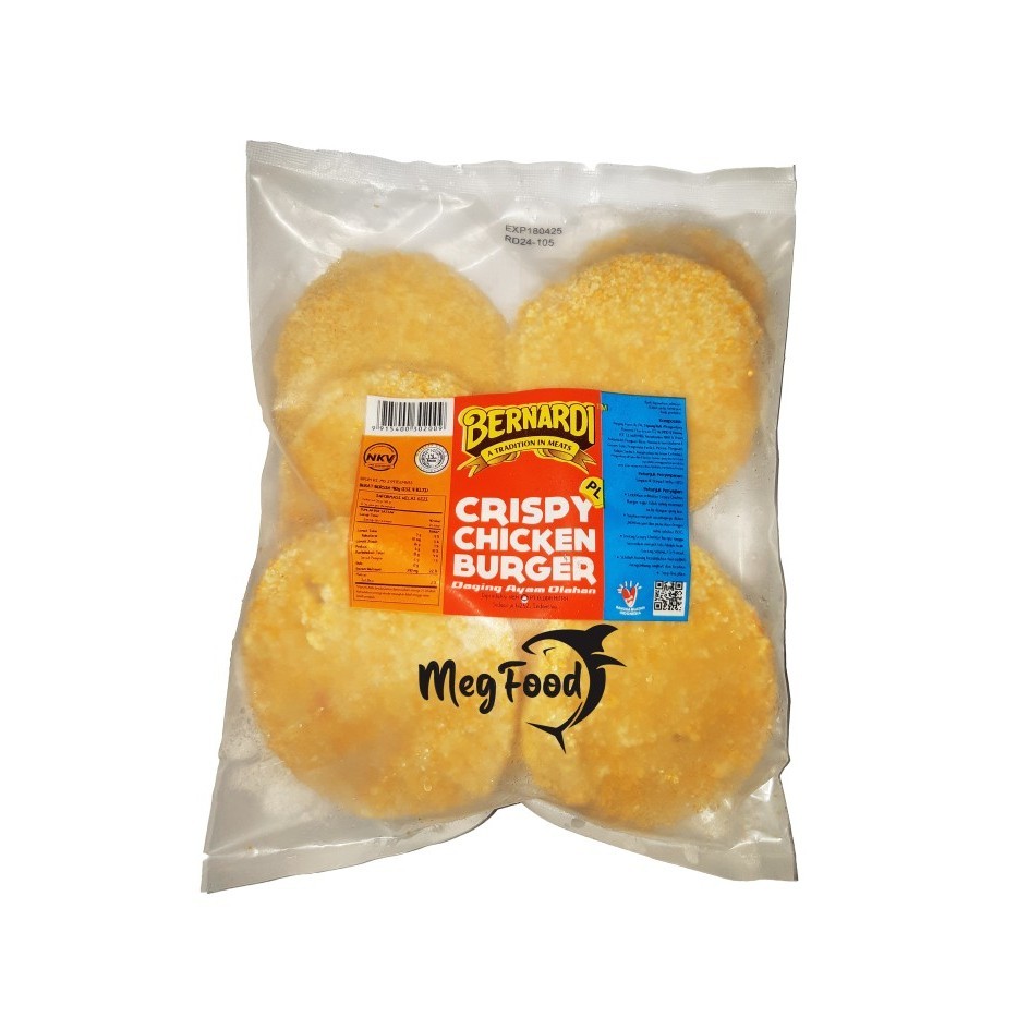 

Bernardi Crispy Chicken Burger PL isi 8 pcs