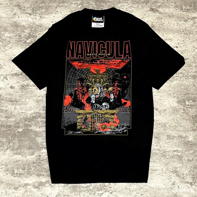 【HOT】 Navicula - Mafia Hukum Tshirt - Black | Original Merchandise
