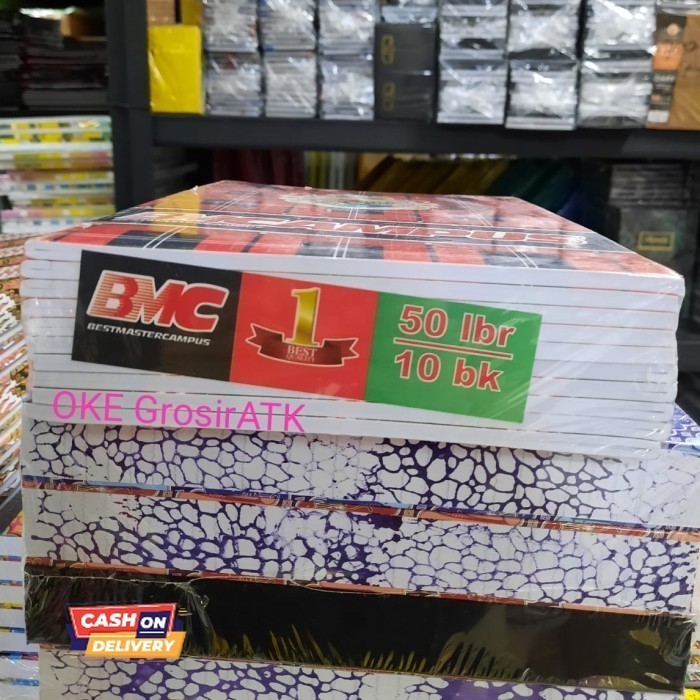 

✨LARIS✨ -Buku Tulis BMC Campus 50 lembar