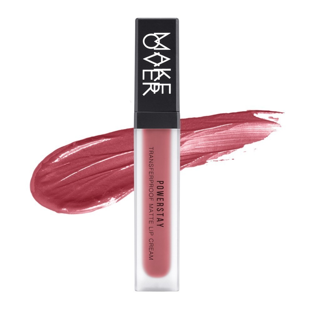 MAKE OVER Powerstay Transferproof Matte Lip Cream B06 Powerful 7 g