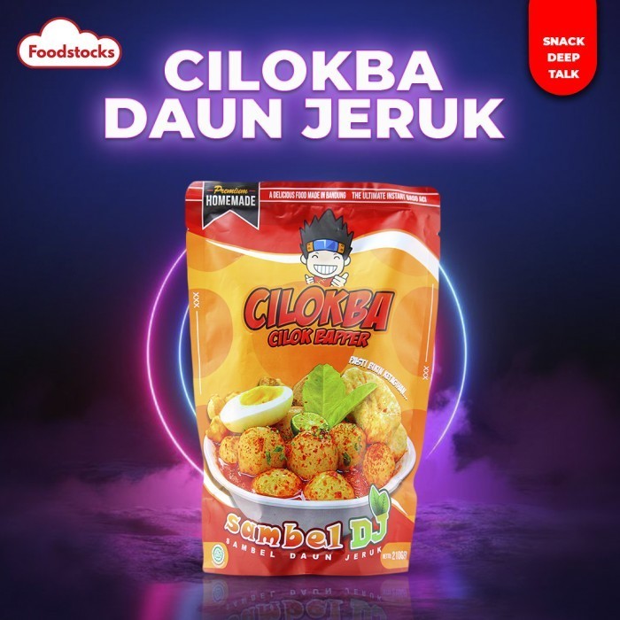 

TERLARIS Cilokba Cilok Bapper Rasa Sambal Daun Jeruk