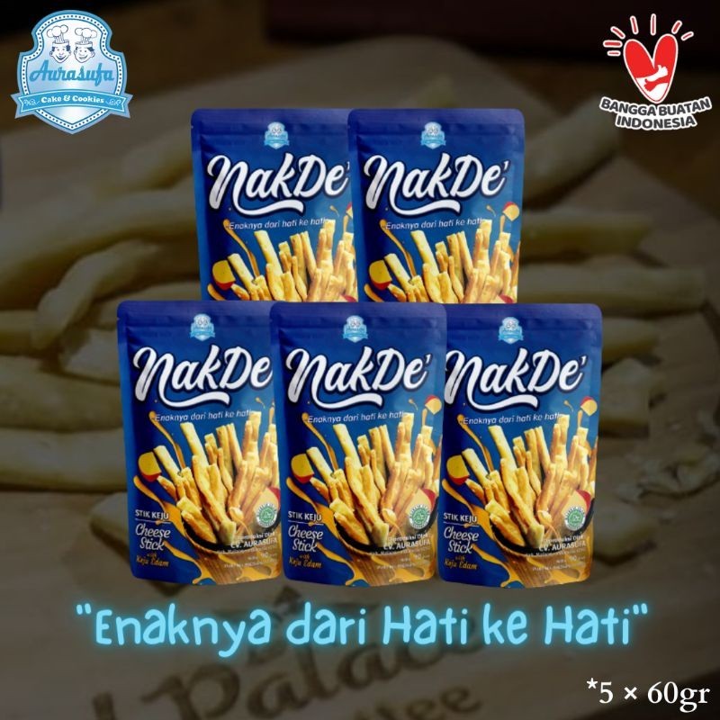 

PAKET 5pcs Cheese Stick 60grm | Stik Keju | Camilan Sehat | Snack Sehat | Stik | Stick Aurasufa