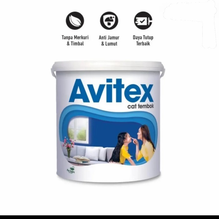 CAT TEMBOK AVITEX 25KG PAIL