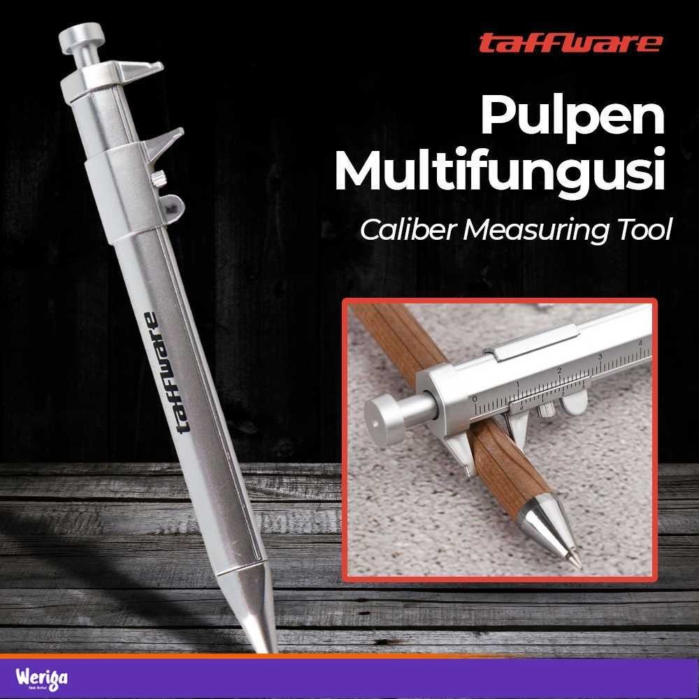 

Taffware Pena Pulpen Ballpoint Pen Caliber Measuring Tool Scale Ruler - B100