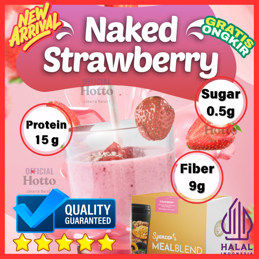 

PROMO!!! Spencer's MealBlend STRAWBERRY (RUNNER UP)