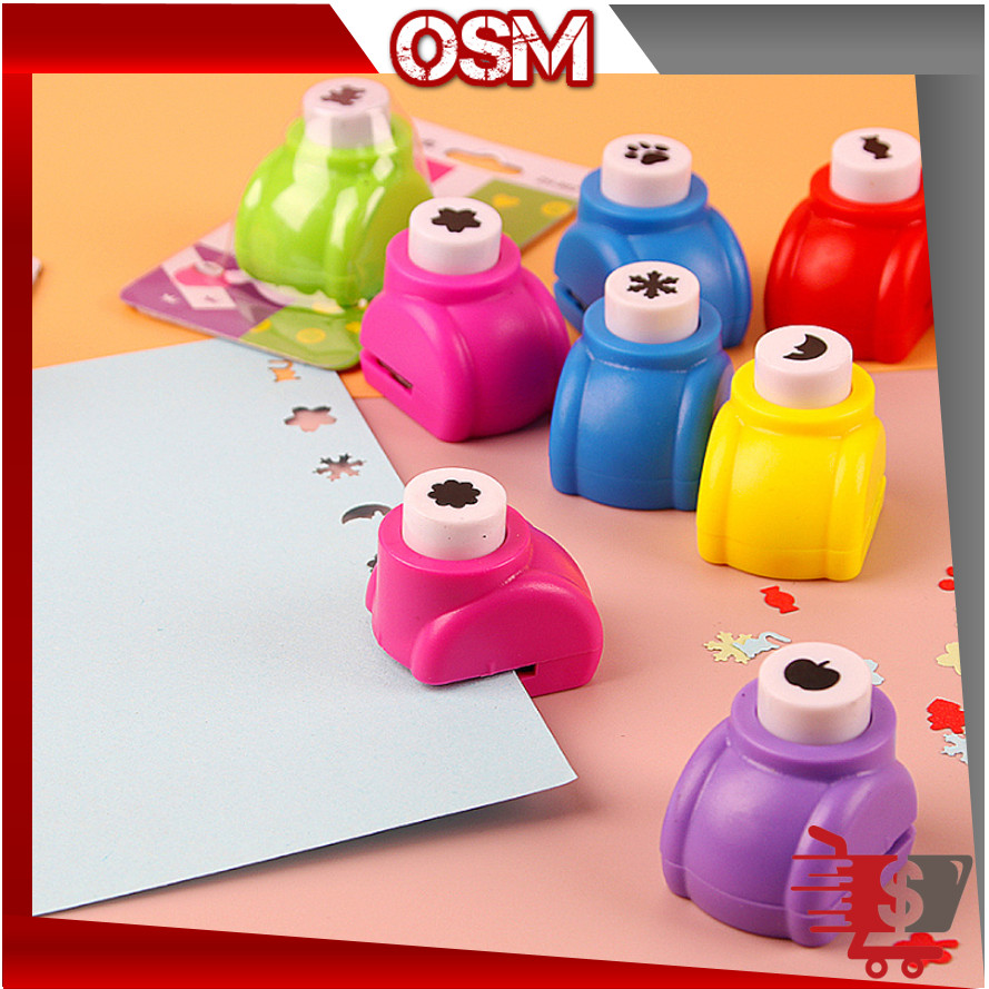 

OSM - 6284 Pembolong Kertas Mini / Paper Cutting Embossing Craft Puncher DIY / Puncher Mini DIY