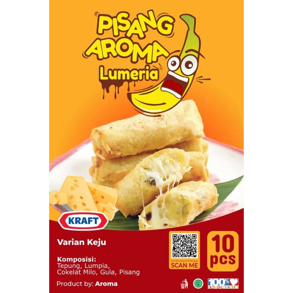 PISANG KEJU PISANG LUMER ISI KEJU ISI 10