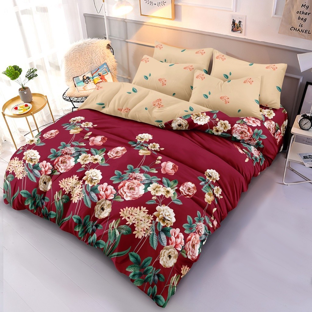 Illusions - Bed Cover Set King 180x200 Tinggi 20 Fitted - Alina