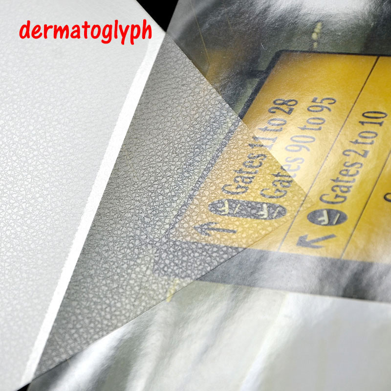 

Leather texture beatiful high quality cold lamination film A4 50 sheets/pack