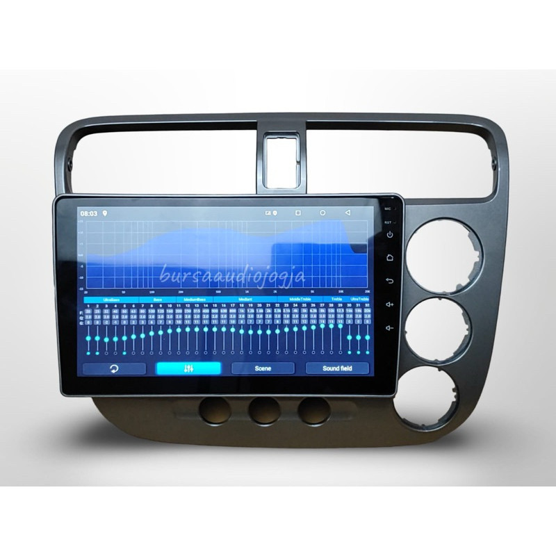 Frame Head Unit Honda Civic VTi 2001-2005 9" inch OEM