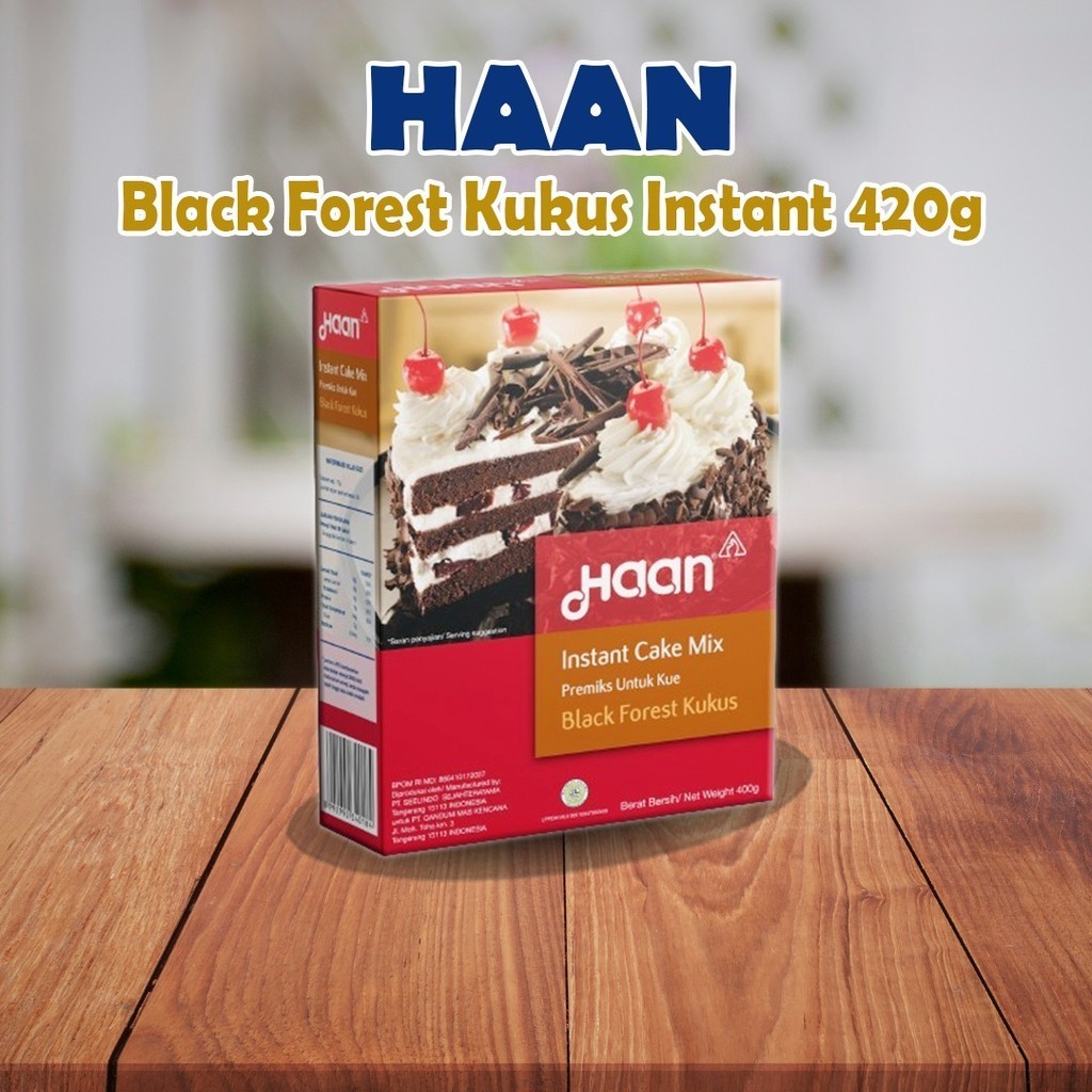 

Haan Black Forest Kukus 400 Gr
