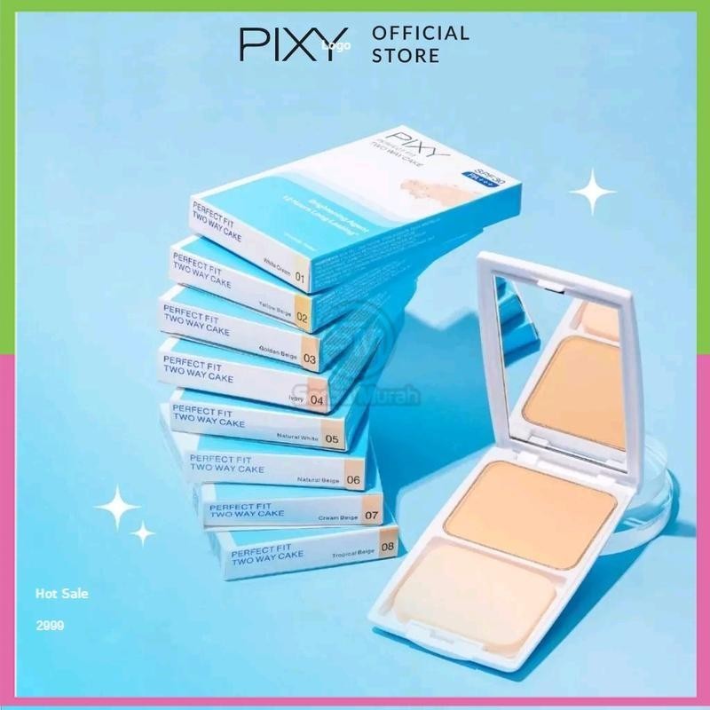 Pixy Two Way Cake Perfect Fit SPF 30 PA+++ Bedak Padat
