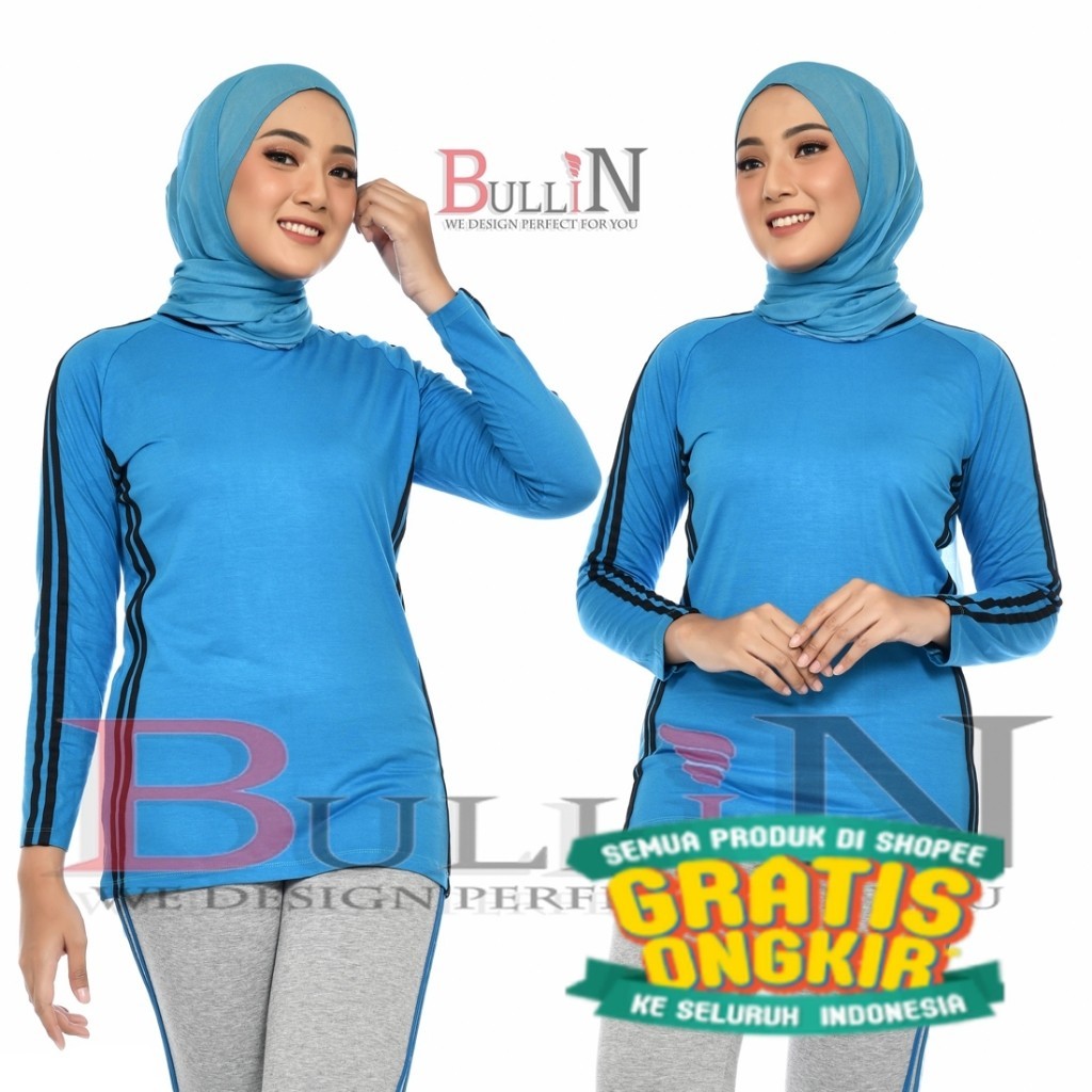 Baju senam wanita baju senam muslim wanita atasan olahraga/ ZUMA AEROBIK LANTAI