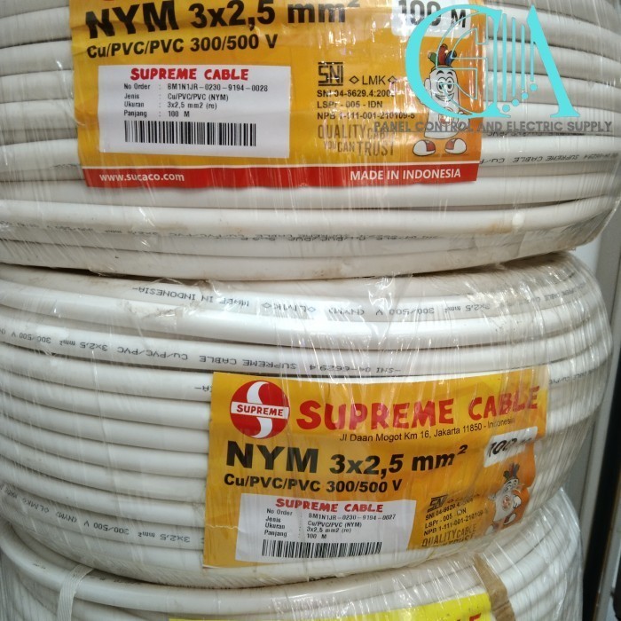 kabel nym 3x2.5 supreme 100 meter