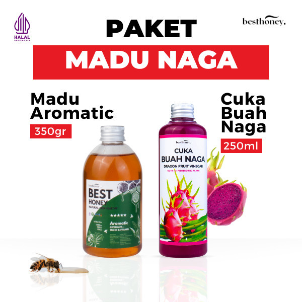 

Paket Bundling Diet Detox Asam Lambung Cuka Buah Naga 250 Ml Dan Madu Aromatic 350 Gr Bestapple