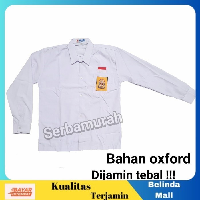 

⭐KUALITAS TERBAIK⭐ baju seragam smp lengan panjang baju putih smp panjang size 13 Terlaris