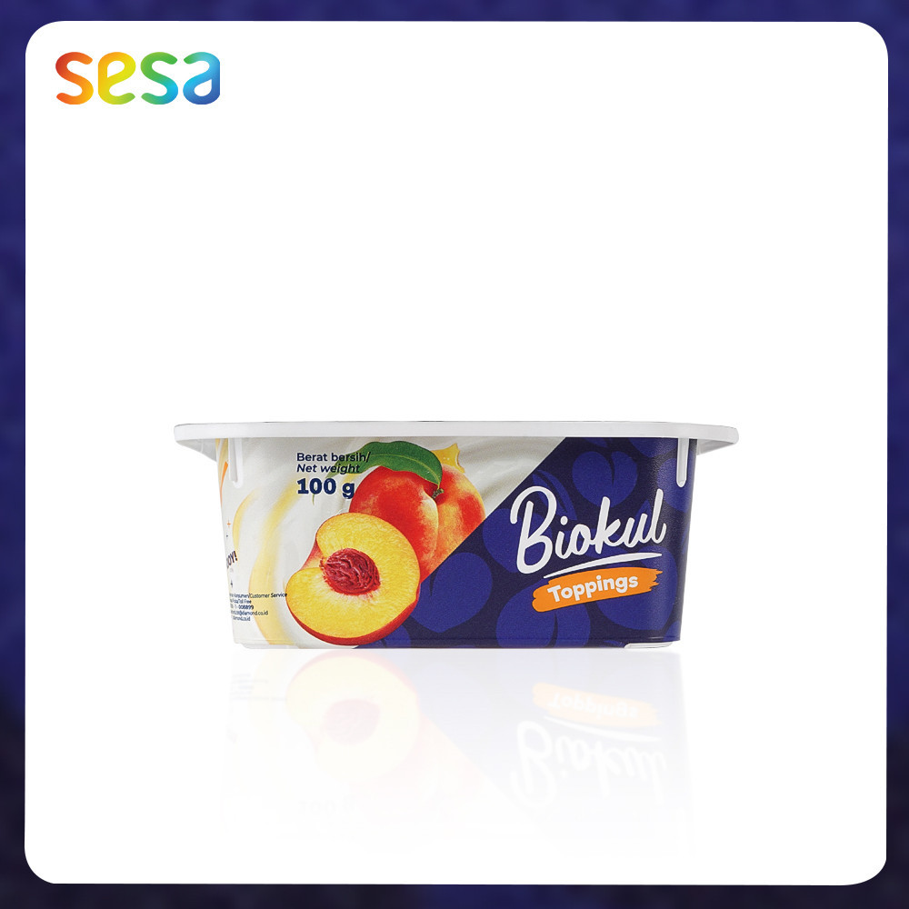 

BIOKUL Yogurt Greek w/ Topping Peach 100gr - Minuman Kesehatan